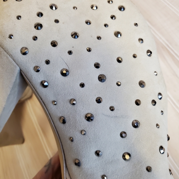 Inc International Concepts Tiara Open Toe Bootie Bisque Beige Size 6.5 M - Picture 8 of 9